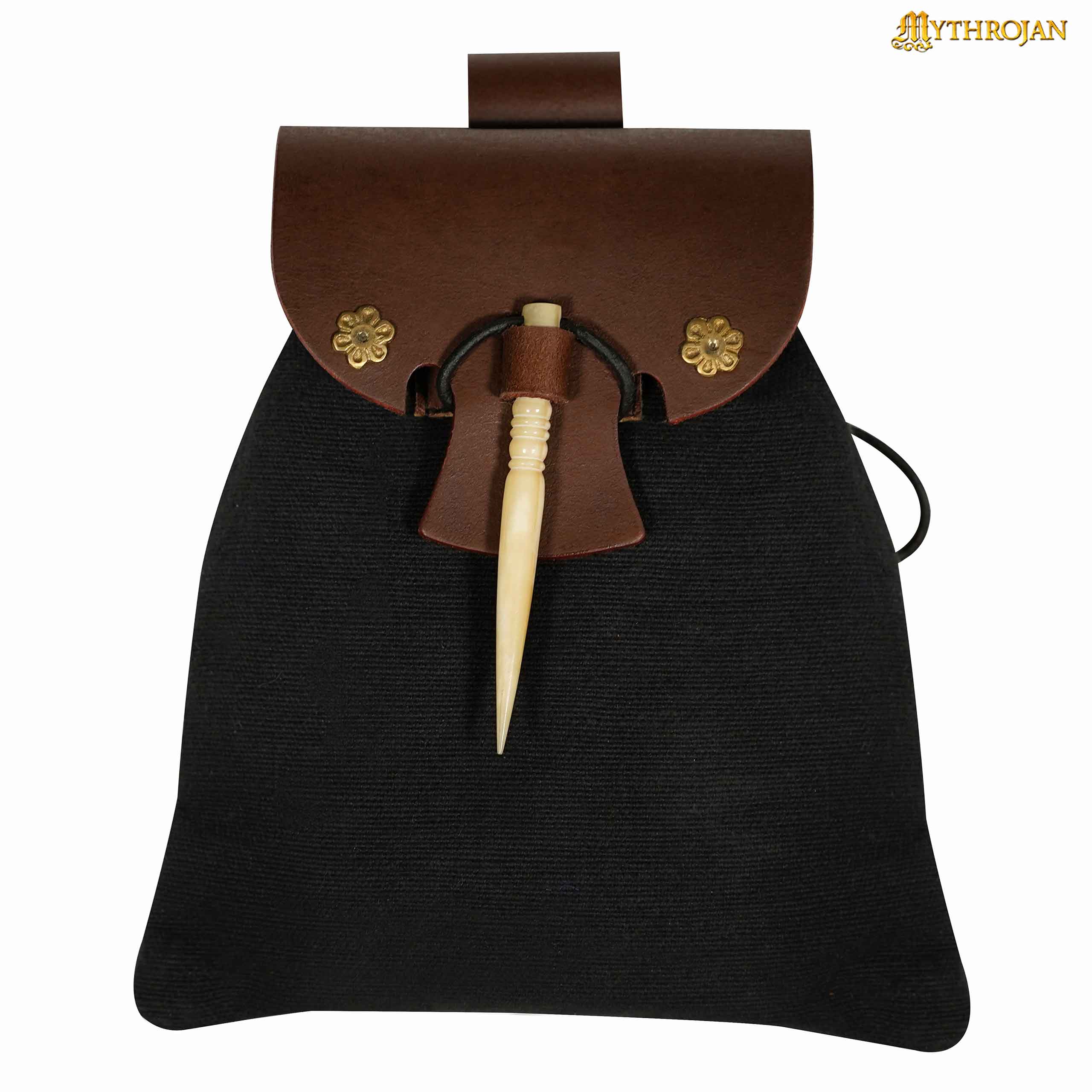 Mythrojan “Gold and Dice” Medieval Fantasy Belt Bag