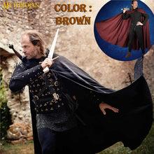 mythrojan-adventurer-canvas-cloak-cape-100-cotton-medieval-viking-knight-sca-larp-brown-large
