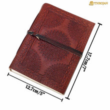 mythrojan-leather-circular-design-vintage-handmade-fantasy-dnd-diary-journal