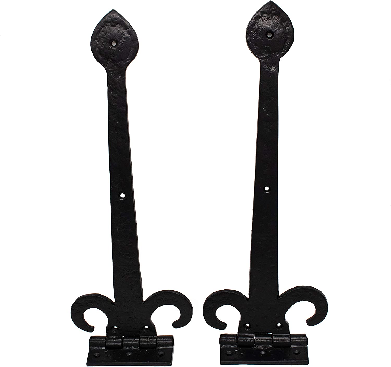 Mythrojan Heavy Duty Strap Hinge for Gates and Doors Decorative Large 17"