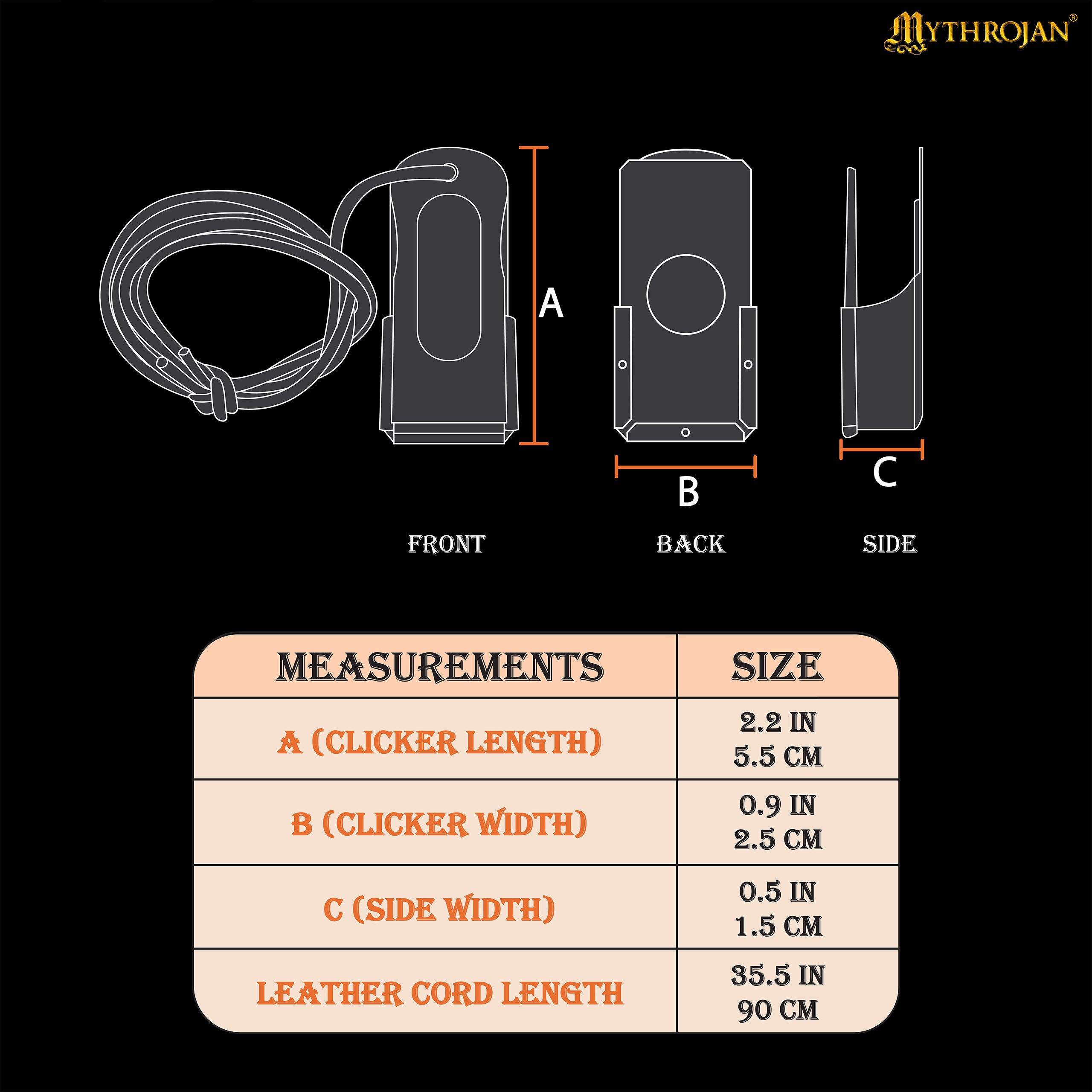 Mythrojan Brass and Steel Pet Training Clicker Puppy Dog Training Cricket Clicker U.S. Engraved WII Military Gear Metal Clicker