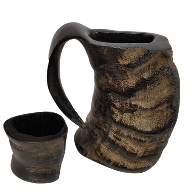 Mythrojan Viking Buffalo Horn Mug 