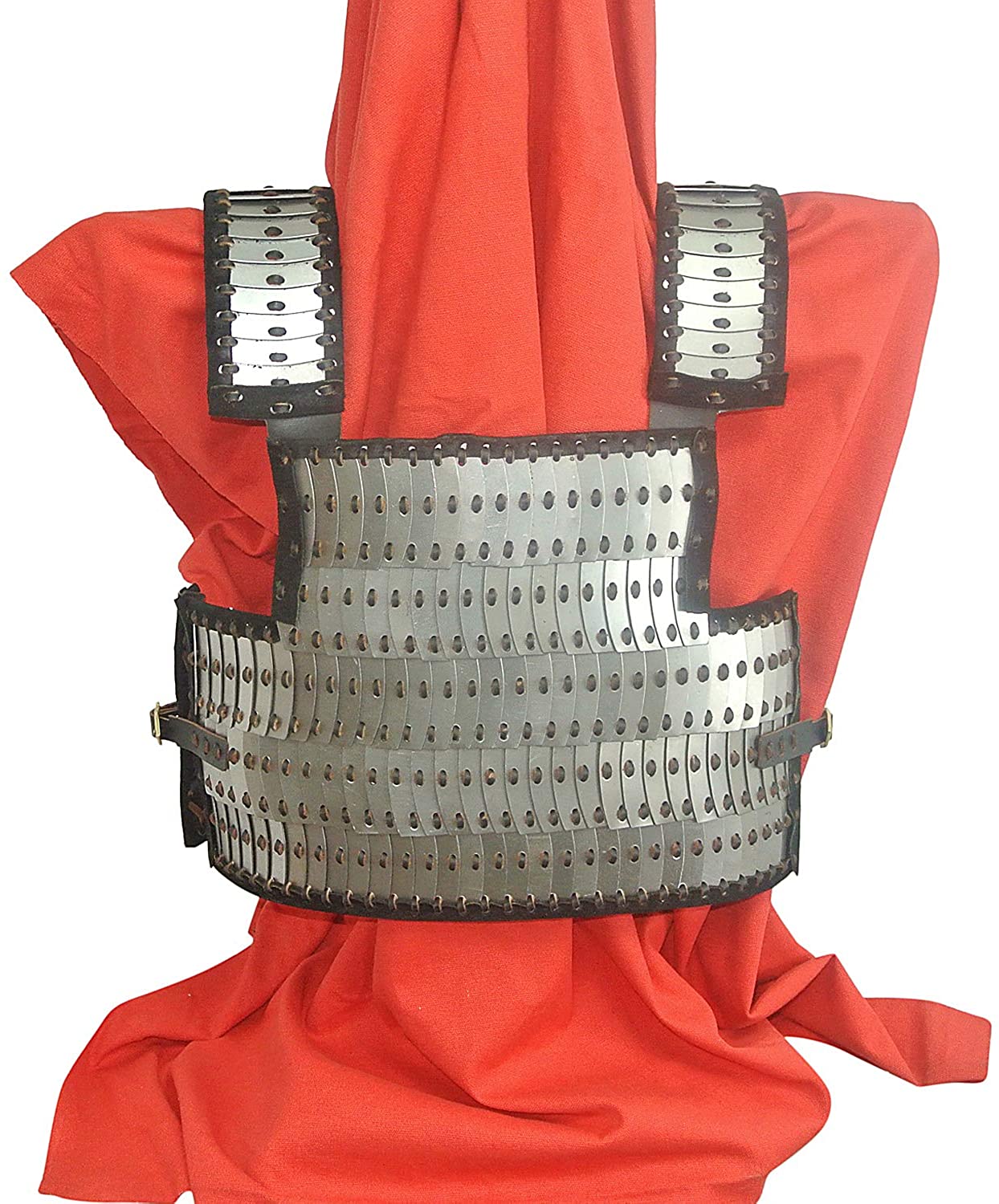 Mythrojan Medieval Viking D Plate Kids Lamellar Historical Armour - Natural Polished