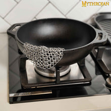 mythrojan-chainmail-round-stainless-steel-scrubber-ideal-for-cleaning-cast-iron-skillet-wok-cooking-pot-griddle-or-cast-iron-cauldron-maintenance-diameter-7