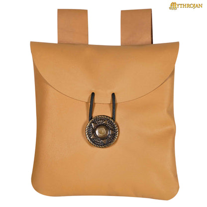 Mythrojan Leather Belt Bag, 