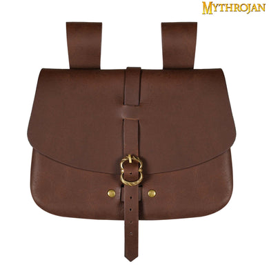 Mythrojan Medieval Leather Bag, Ideal