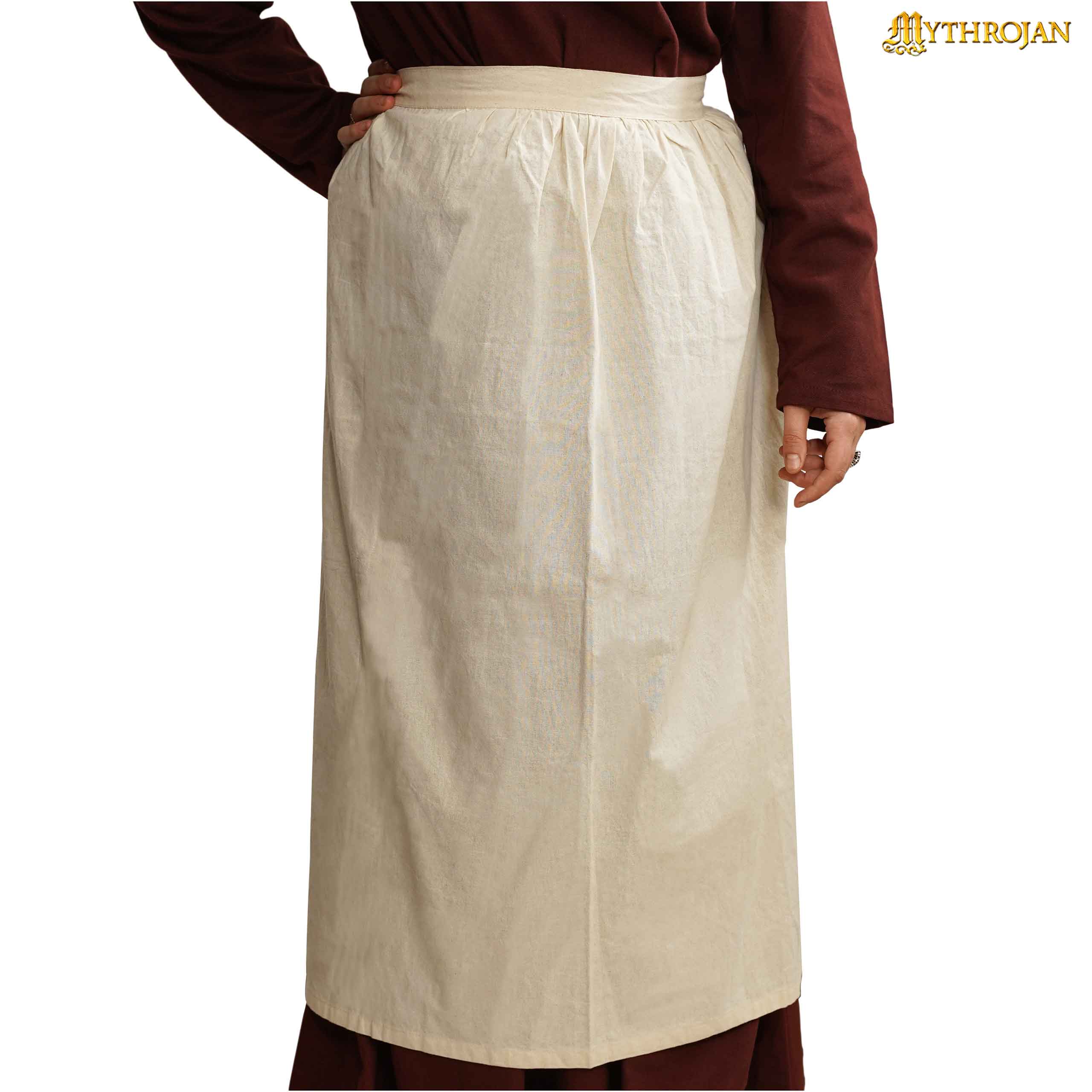 Mythrojan medieval Ecru Apron