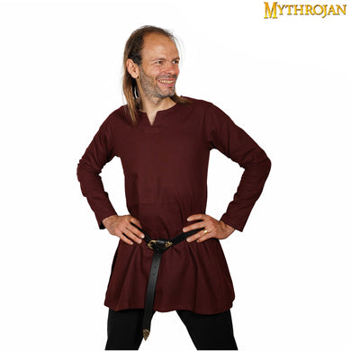 Medieval Viking Adventurer Embroidered Shirt & Tunic | Mythrojan