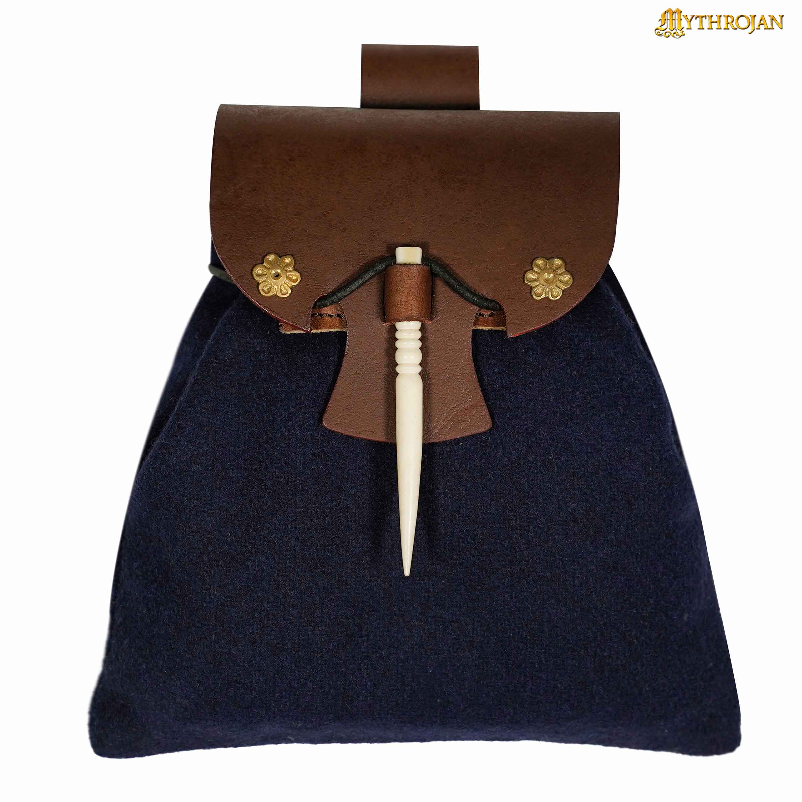 Mythrojan “Gold and Dice” Medieval Fantasy Belt Bag