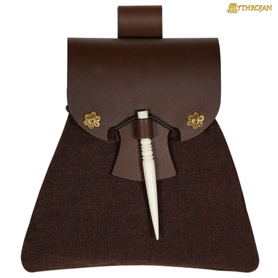 Mythrojan “Gold and Dice” Medieval Fantasy Belt Bag