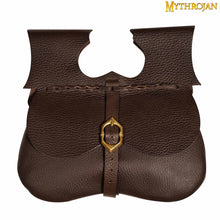 mythrojan-classic-medieval-belt-bag-with-solid-brass-buckle-ideal-for-sca-larp-reenactment-ren-fair-full-grain-leather-brown-8-5-9
