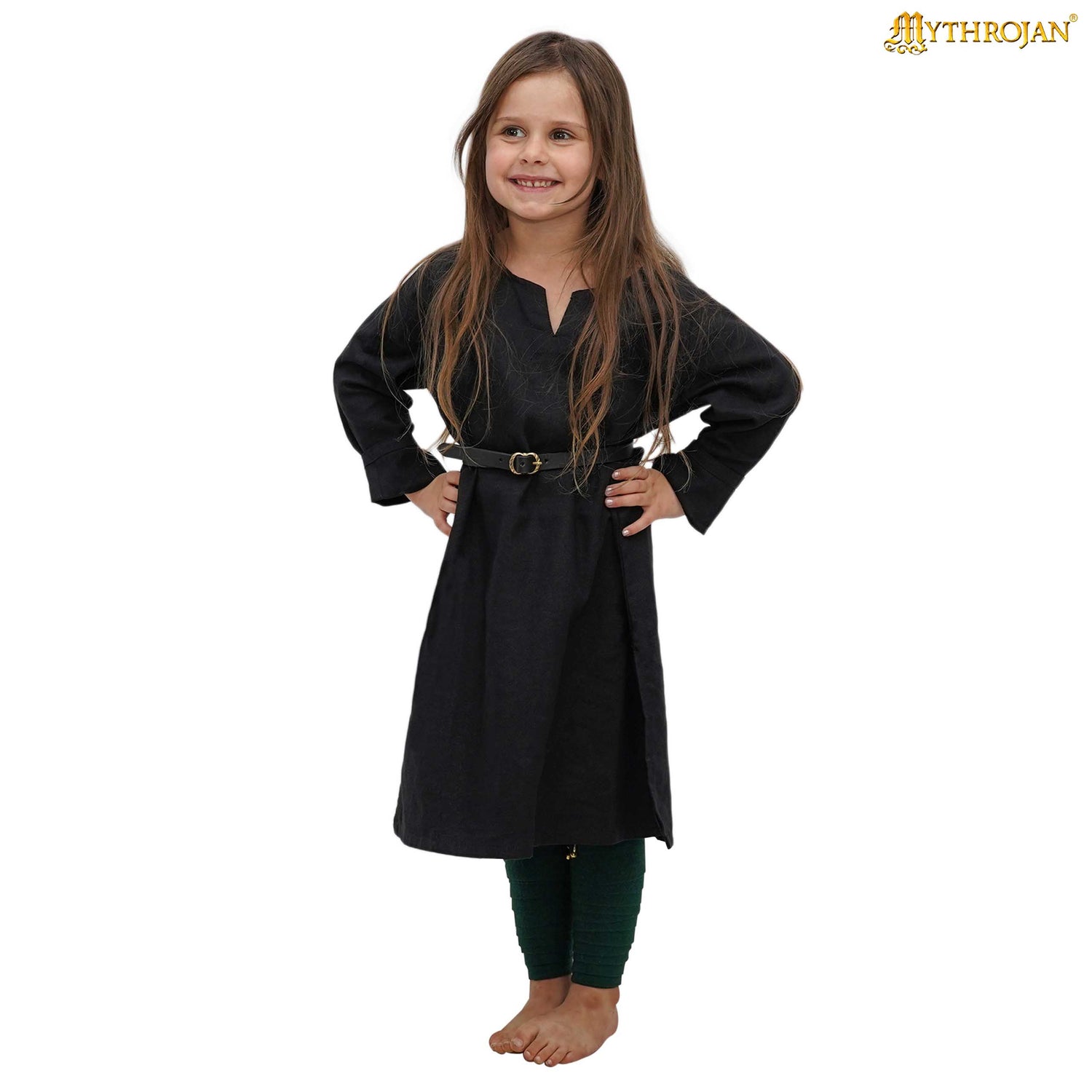 Mythrojan Medieval KID TUNIC Viking outfit for children Medieval Events LARP SCA, SIZE: Kids