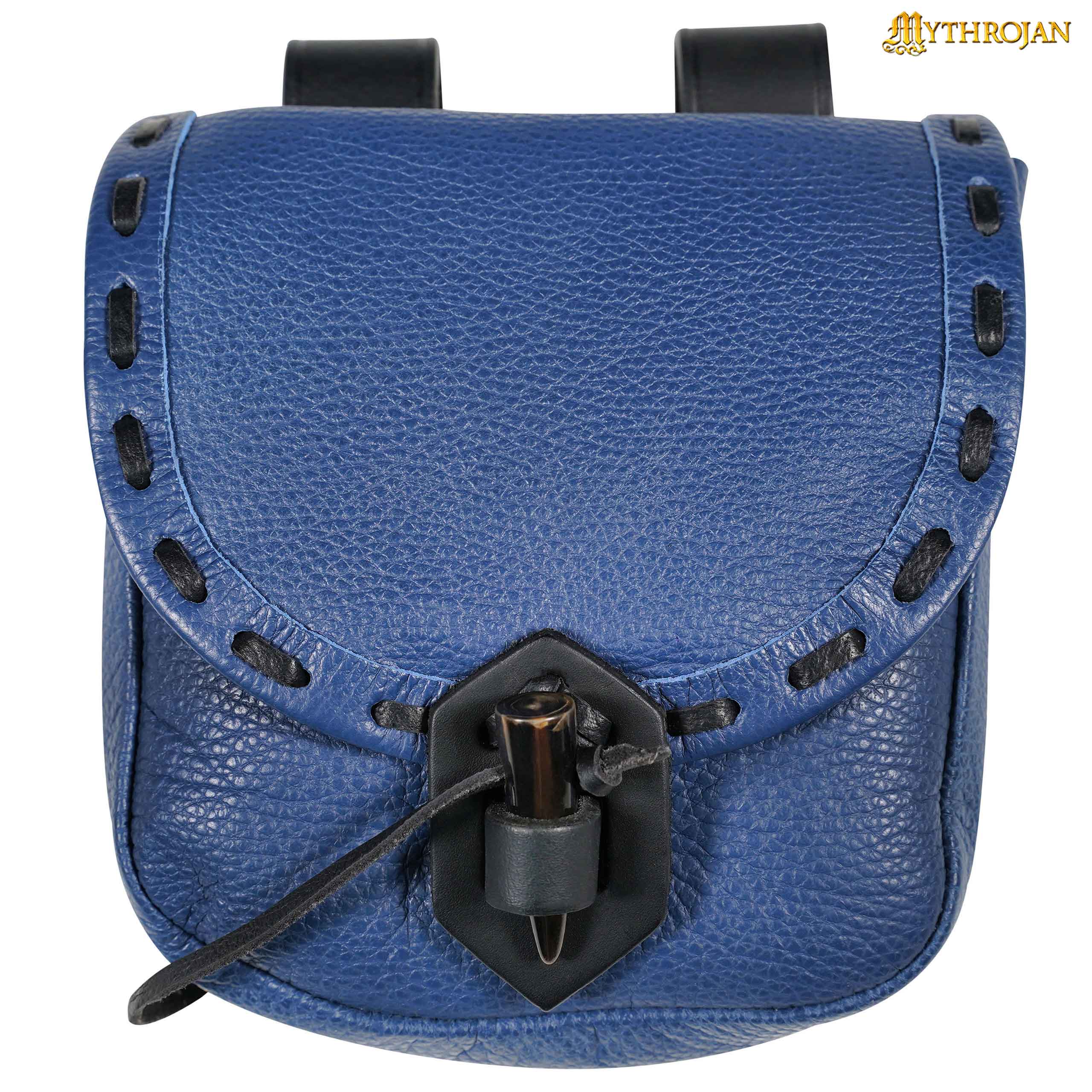 Mythrojan “The Adventurer’s” Belt Bag with Horn Toggle,