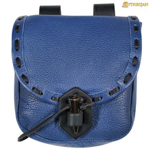 mythrojan-the-adventurer-s-belt-bag-with-horn-toggle-ideal-for-sca-larp-reenactment-ren-fair-full-grain-leather-blue-8-x-7