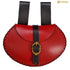 Mythrojan Medieval Belt Bag with Solid Brass Buckle, 