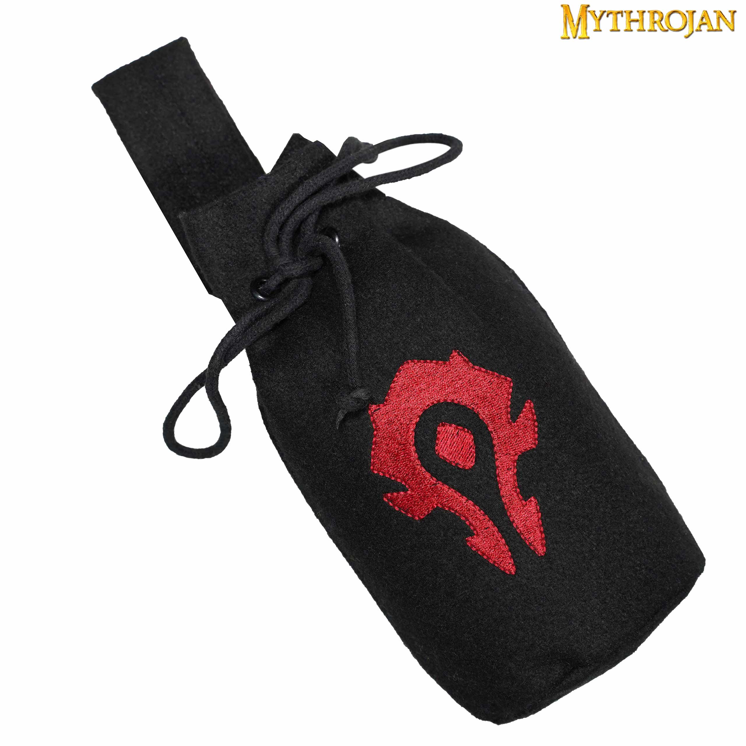 Mythrojan “For the Horde” Wool Drawstring Belt Pouch