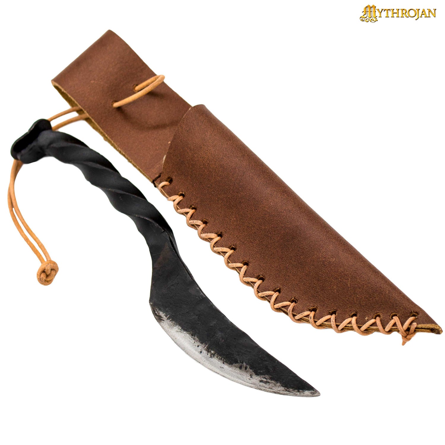 Mythrojan Twisted Railroad Spike Knife 