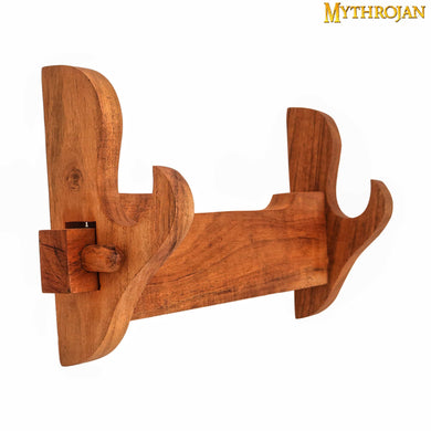 Mythrojan Solid Wood Sword Stand