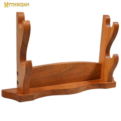 Mythrojan Solid Wood Sword Stand Medieva