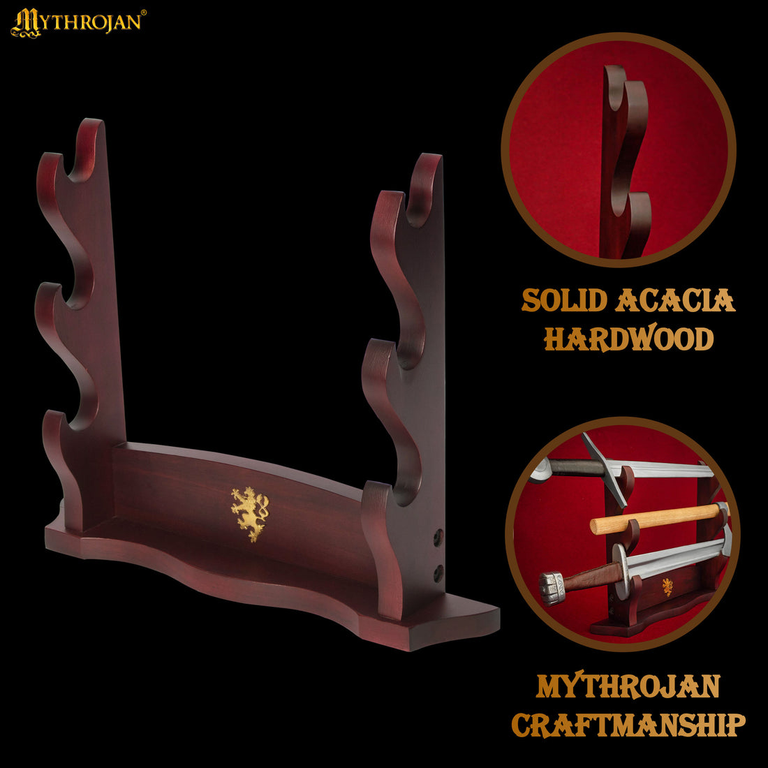 Solid Wood Sword Stand Solid Wood Sword Stand