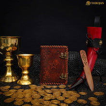 mythrojan-medieval-brown-pentagram-vintage-handmade-leather-dnd-fantasy-journal