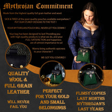 mythrojan-gold-and-dice-medieval-fantasy-belt-bag-with-bone-needle-closure-ideal-for-sca-larp-reenactment-ren-fair-black-and-green-7-7