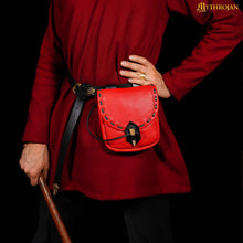 mythrojan-the-adventurer-s-belt-bag-with-horn-toggle-ideal-for-sca-larp-reenactment-ren-fair-full-grain-leather-red-8-x-7