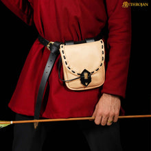mythrojan-the-adventurer-s-belt-bag-with-horn-toggle-ideal-for-sca-larp-reenactment-ren-fair-full-grain-leather-natural-8-x-7