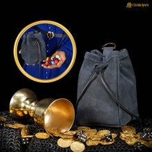 mythrojan-medieval-drawstring-belt-bag-ideal-for-sca-larp-reenactment-ren-fair-suede-leather-midnight-navy-blue-6-5-4-5