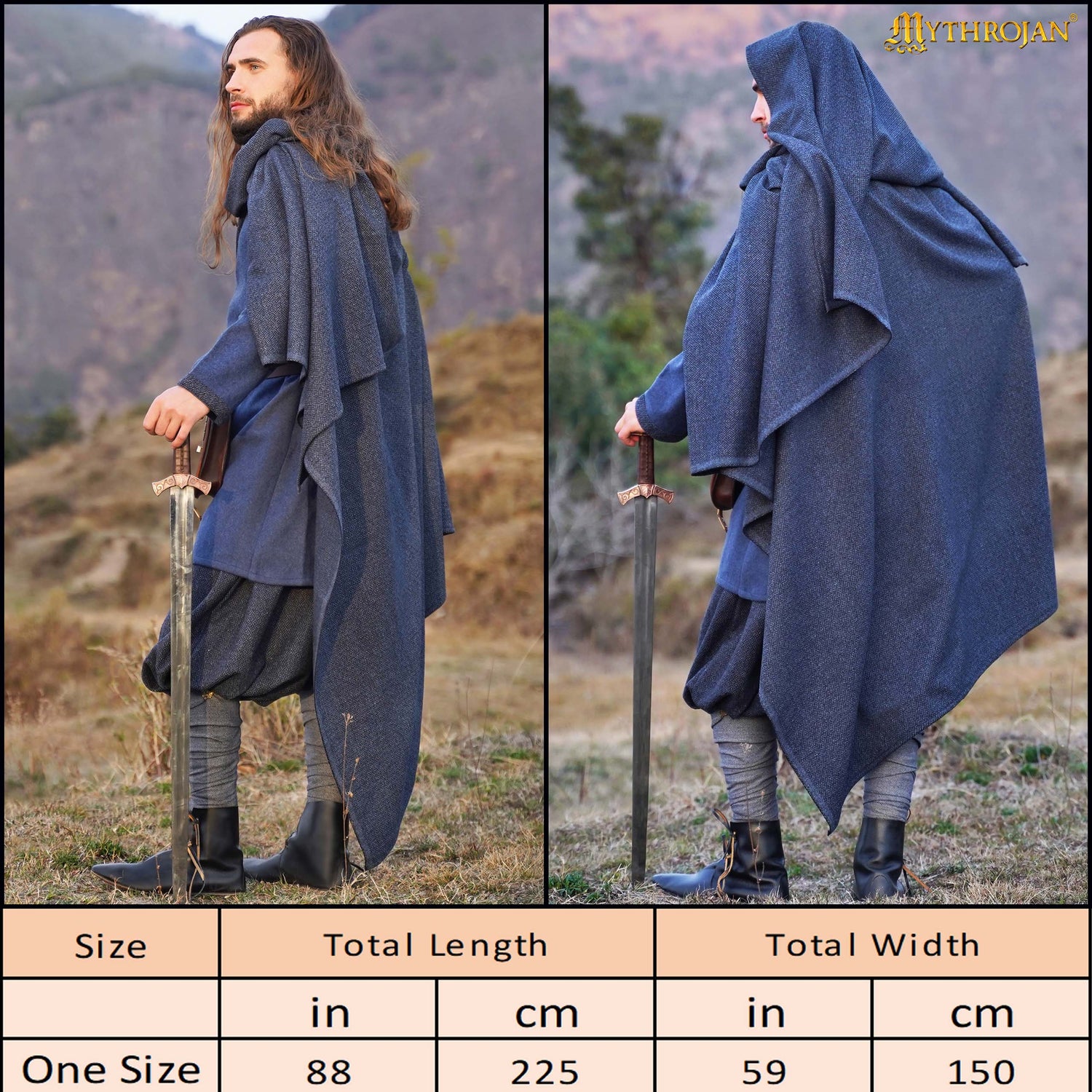 Alaric Viking Cloak: Bold Style and Practical Warmth in Historical Design