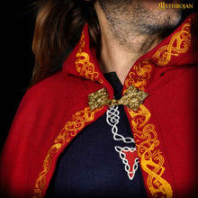 mythrojan-woolen-embroidered-hooded-cloak-cape-with-delicate-brass-brooch-medieval-wool-cape-for-ranger-larp-sca-cosplay-red-large