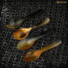 mythrojan-handcrafted-small-size-genuine-horn-spoons-set-of-4-ideal-for-viking-events-medieval-weddings-cosplay-larp-sca-4-2-inches