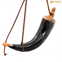 mythrojan-hand-carved-powder-horn-with-leather-strap-for-civil-war-re-enactment-black-powder-mountain-man-reenactment