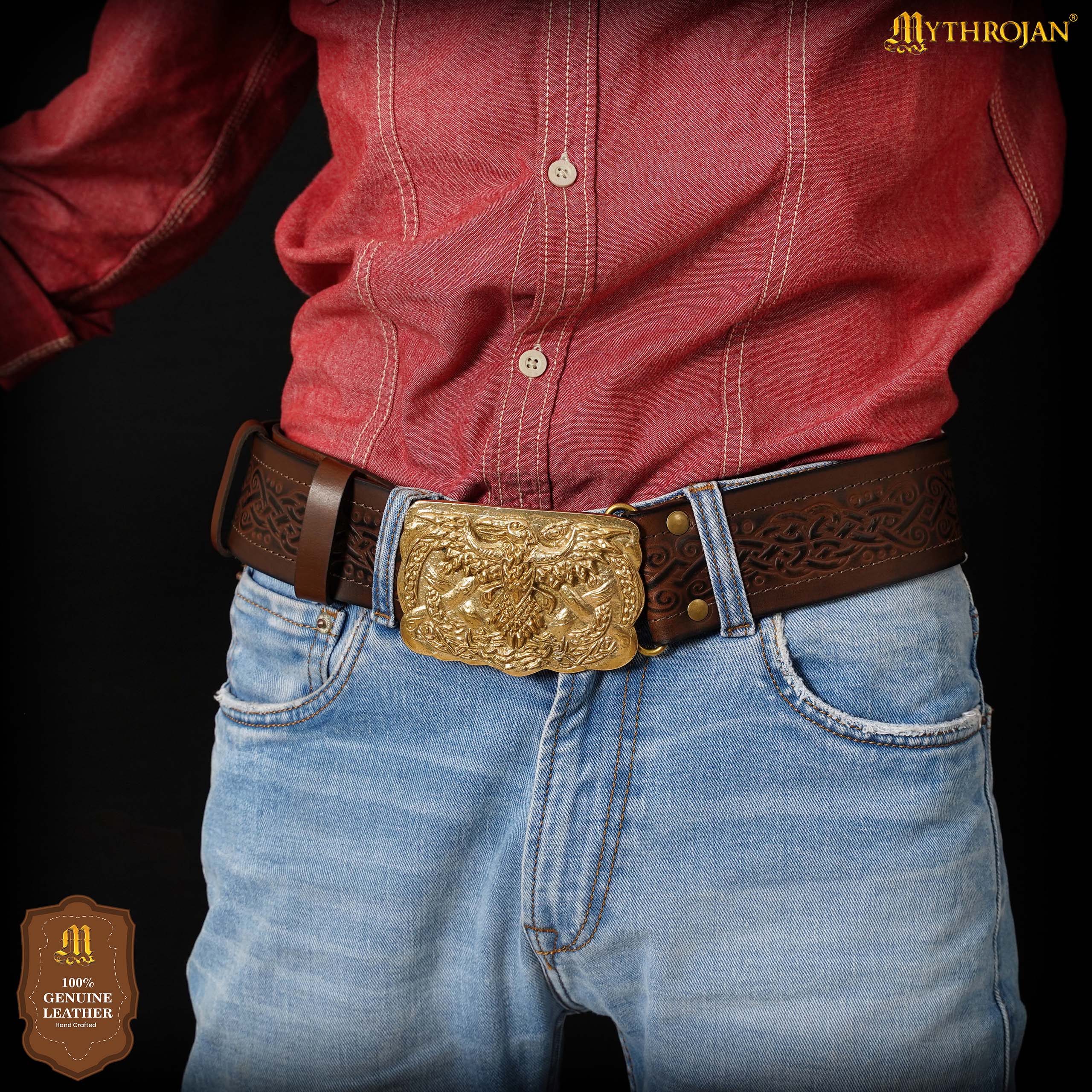 Mythrojan “URBAN VIKING” velcro belt for the KILTS AND JEANS of the modern-day warriors