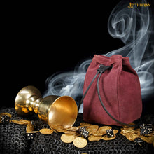 mythrojan-medieval-drawstring-belt-bag-ideal-for-sca-larp-reenactment-ren-fair-suede-leather-wine-red-6-5-4-5