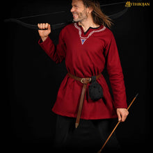 mythrojan-medieval-drawstring-belt-bag-ideal-for-sca-larp-reenactment-ren-fair-handwoven-canvas-black-6-5