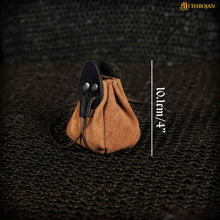 mythrojan-gold-and-dice-drawstring-pouch-ideal-for-sca-larp-reenactment-ren-fair-suede-leather-pouch-brown-4