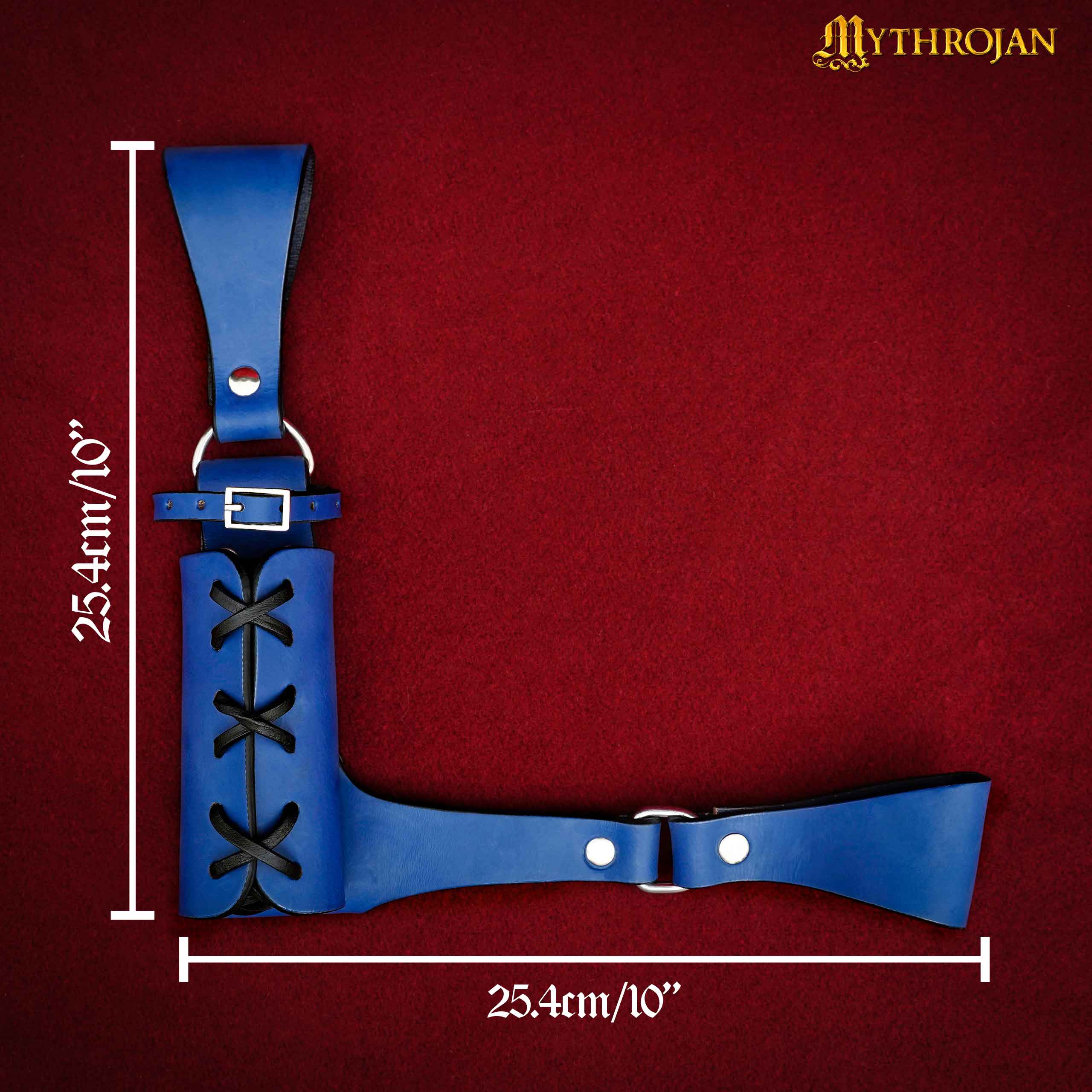Mythrojan Renaissance Leather Sword Frog LARP Right Rapier Mythrojan Renaissance Leather Sword Frog LARP Right Rapier