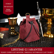 mythrojan-medieval-drawstring-belt-bag-ideal-for-sca-larp-reenactment-ren-fair-suede-leather-wine-red-6-5-4-5