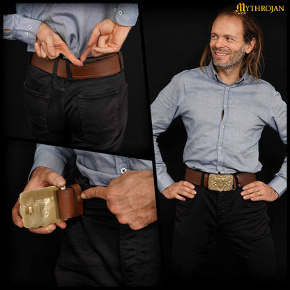 Mythrojan “URBAN VIKING” velcro belt for the KILTS AND JEANS of the modern-day warriors