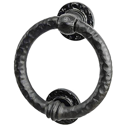Mythrojan Cast Iron Ring Front Door Knocker Artisan Made Antique Knocker Case Lot