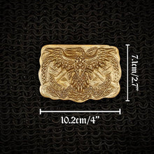mythrojan-celtic-raven-pure-brass-belt-buckle-ideal-for-viking-sca-larp-medieval-ren-fair-pure-solid-brass-10-2x7-cm
