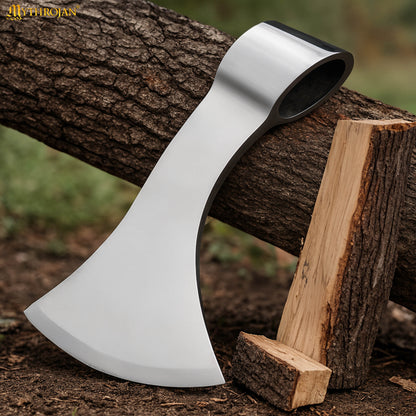 Mythrojan Viking Axe Head Authentic Replica Medieval Steel Battle Axe Head
