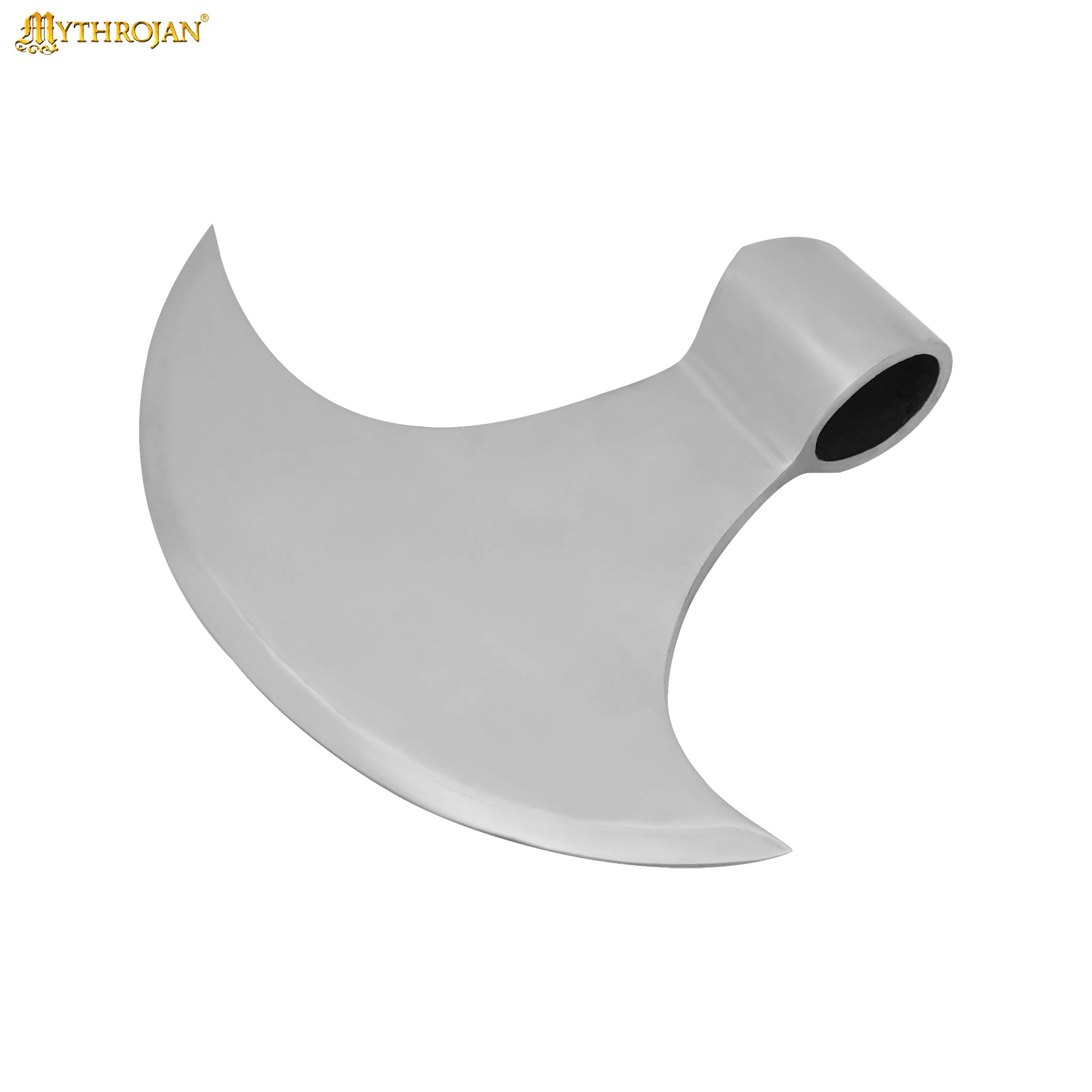 Mythrojan Medieval Viking Axe Battle Ready Axehead Reenactment Renaissance Costume - 9.5&quot;