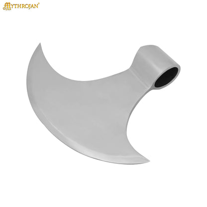 Mythrojan Medieval Viking Axe Battle Ready Axehead Reenactment Renaissance Costume - 9.5&quot;