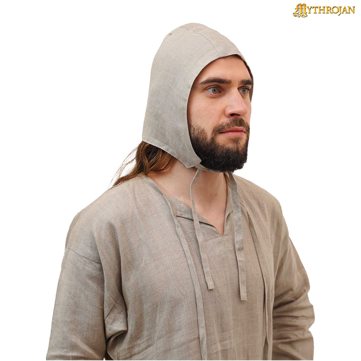 Robert Linen Medieval Coif Soldier – Mythrojan