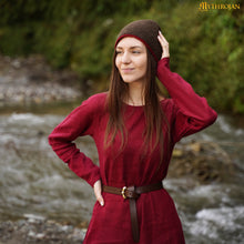 naalbinding-viking-woolen-cap-for-viking-norse-anglo-saxon-slav-rus-medieval-reenactment-or-larp-100-wool-brown-red