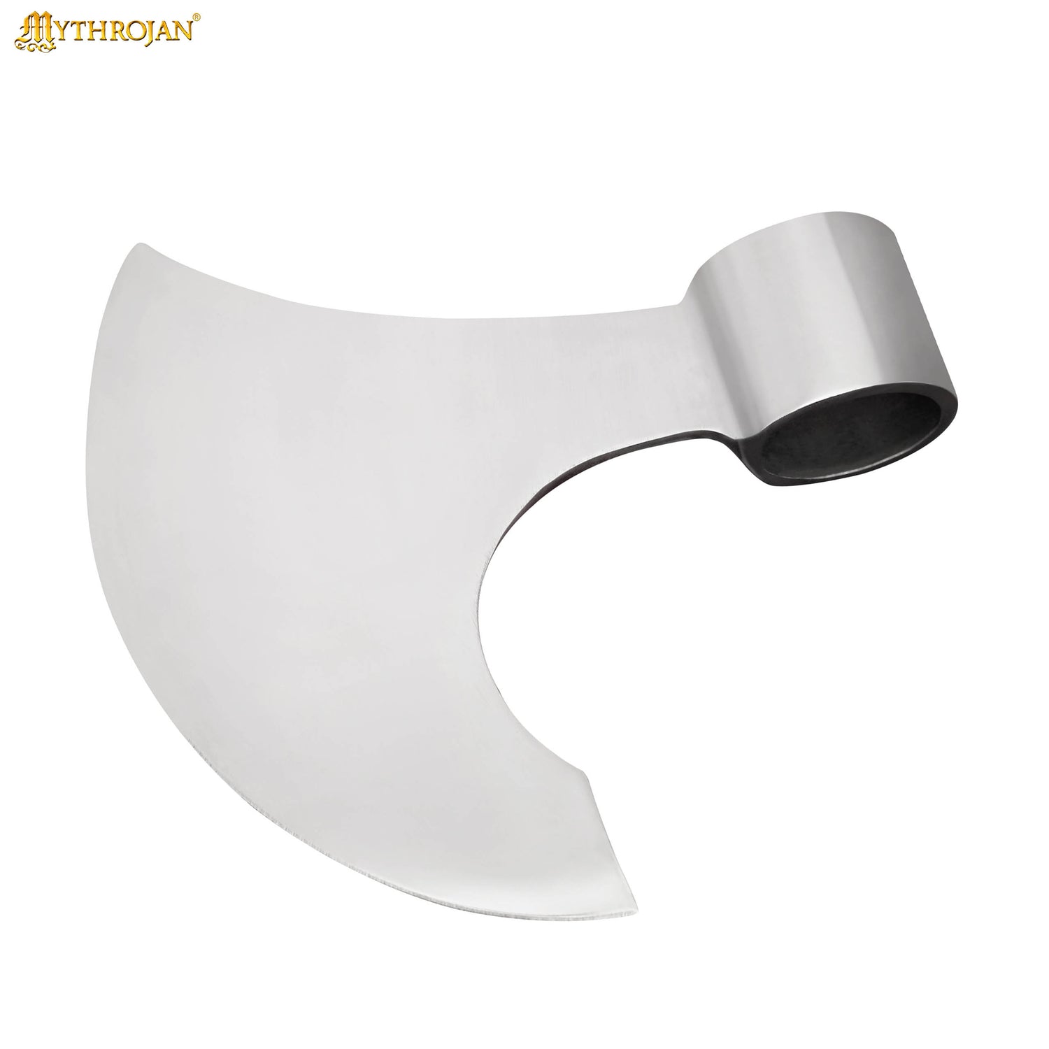 Mythrojan Medieval Viking Bearded Battle Axe Head LARP Costume Steel