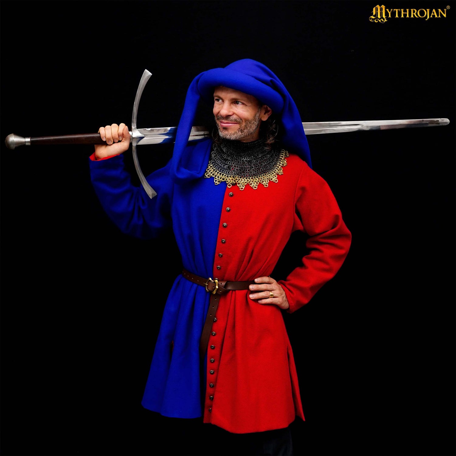 Mythrojan Late Medieval Houppelande Gown