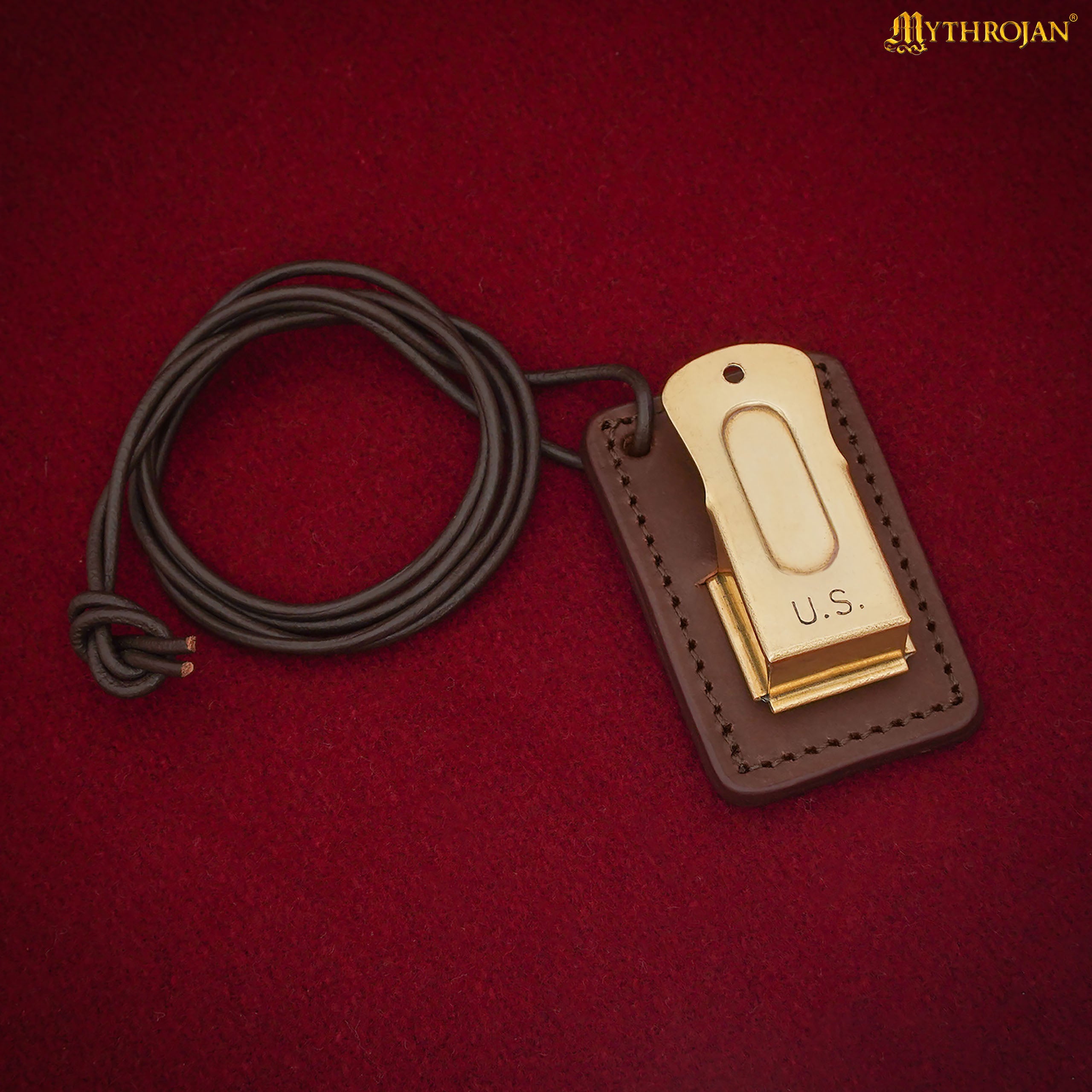 Mythrojan Military Grade Dog Training Clicker : Solid Brass and Steel construction for the perfect Pet Training Clicker Robust WII style Military Metal Clicker